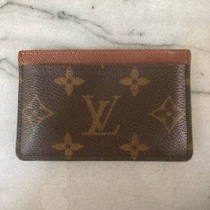 Louis Vuitton Monogrammed Card Holder
